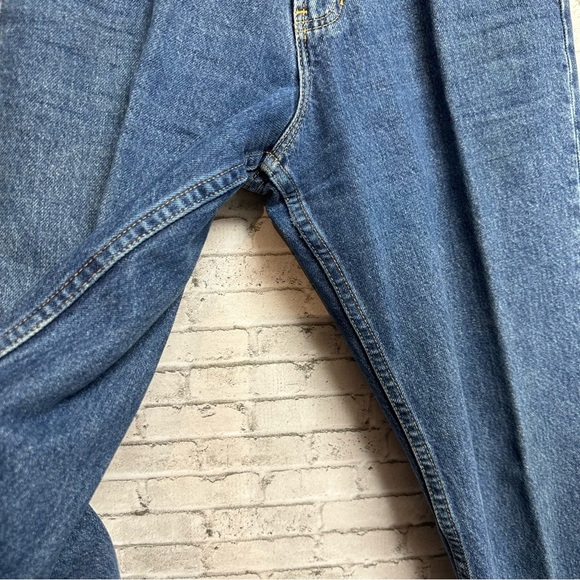 GAP CLASSIC Y2K Jeans Size 4 Long High-Rise Straight 100% Cotton Vintage 2000 - Picture 8 of 11